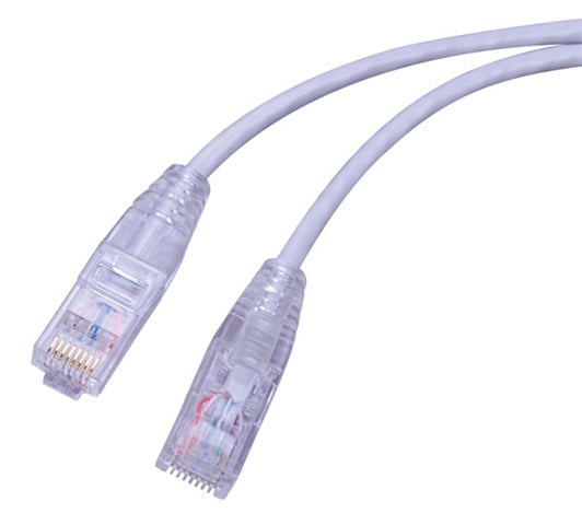 Super Slim Category 6 (utp) 550 Mhz Network Patch Cable Non Booted