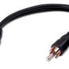 2 Rca Male Plugs To Rca Female Jack "y" Adapter
