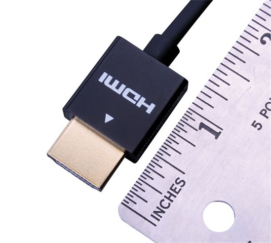 Ultra Slim Hdmi® High Speed Cable With Ethernet