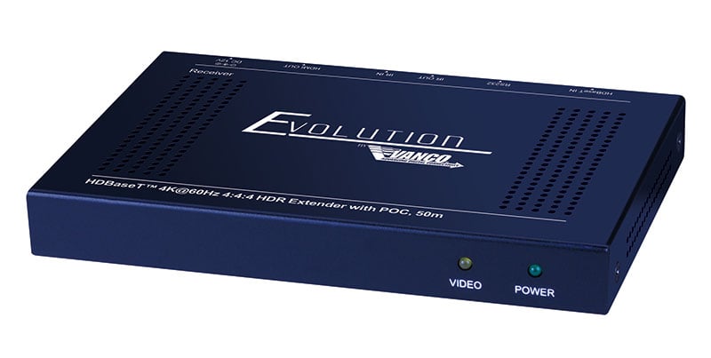 Evolution Hdbaset™ 4k@60hz, 4:4:4 Chroma, Hdr Extender 164ft/50m