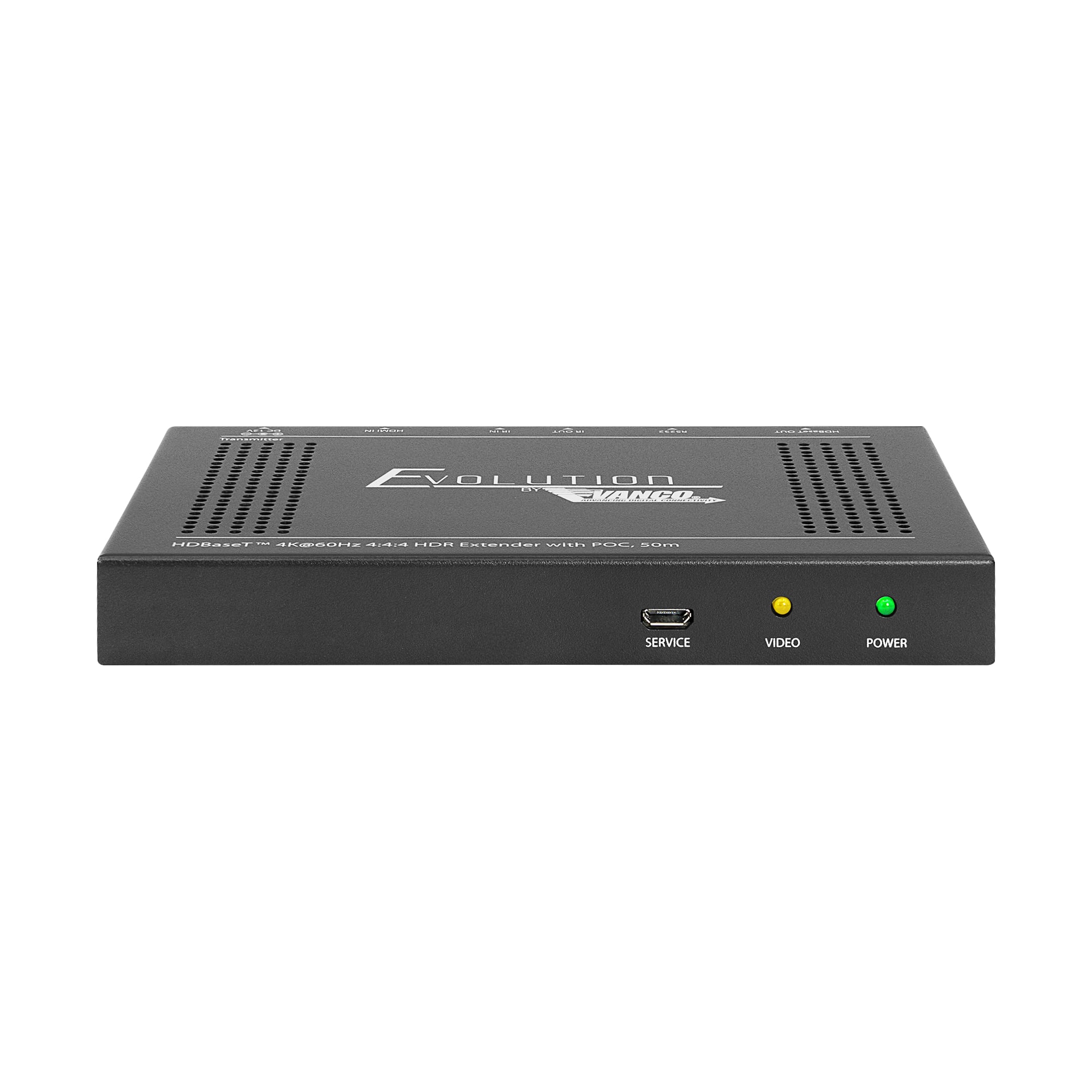 EVEX4K50-TX-front-straight Evolution Hdbaset™ 4k@60hz, 4:4:4 Chroma, Hdr Extender 164ft/50m - TX Front Straight