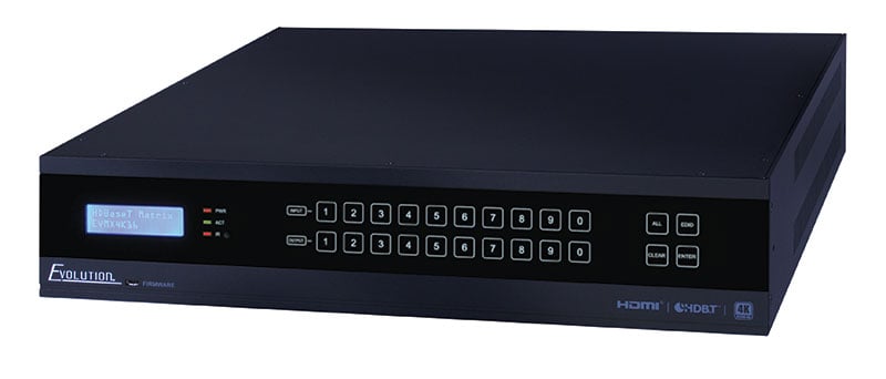 Evolution Hdbaset™ 16x16 Matrix Selector Switch