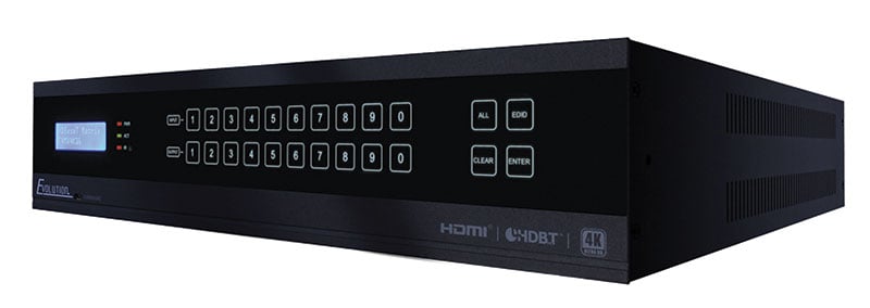Evolution Hdbaset™ 16x16 Matrix Selector Switch