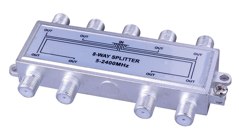 8 Way 2.4 Ghz Satellite Splitter