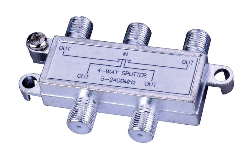 4 Way 2.4 Ghz Satellite Splitter