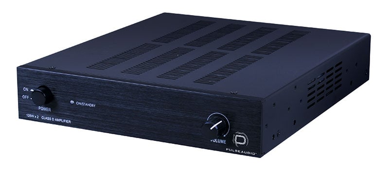 Pulseaudio 2 Channel, Class D Amplifier 125w