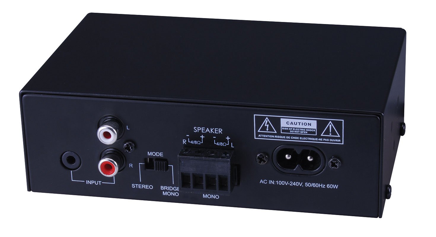 Pulseaudio 2 Channel, Class D Amplifier 25w