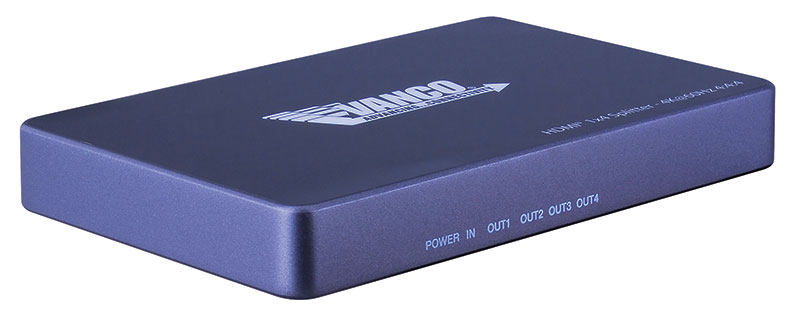 Hdmi® 1x4 4k Splitter With Hdr