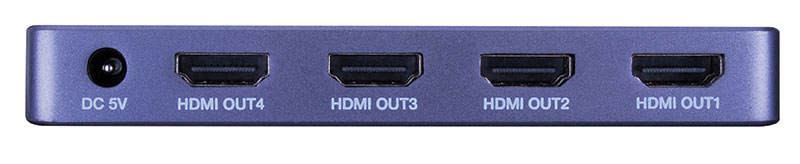 Hdmi® 1x4 4k Splitter With Hdr