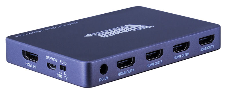 Hdmi® 1x4 4k Splitter With Hdr