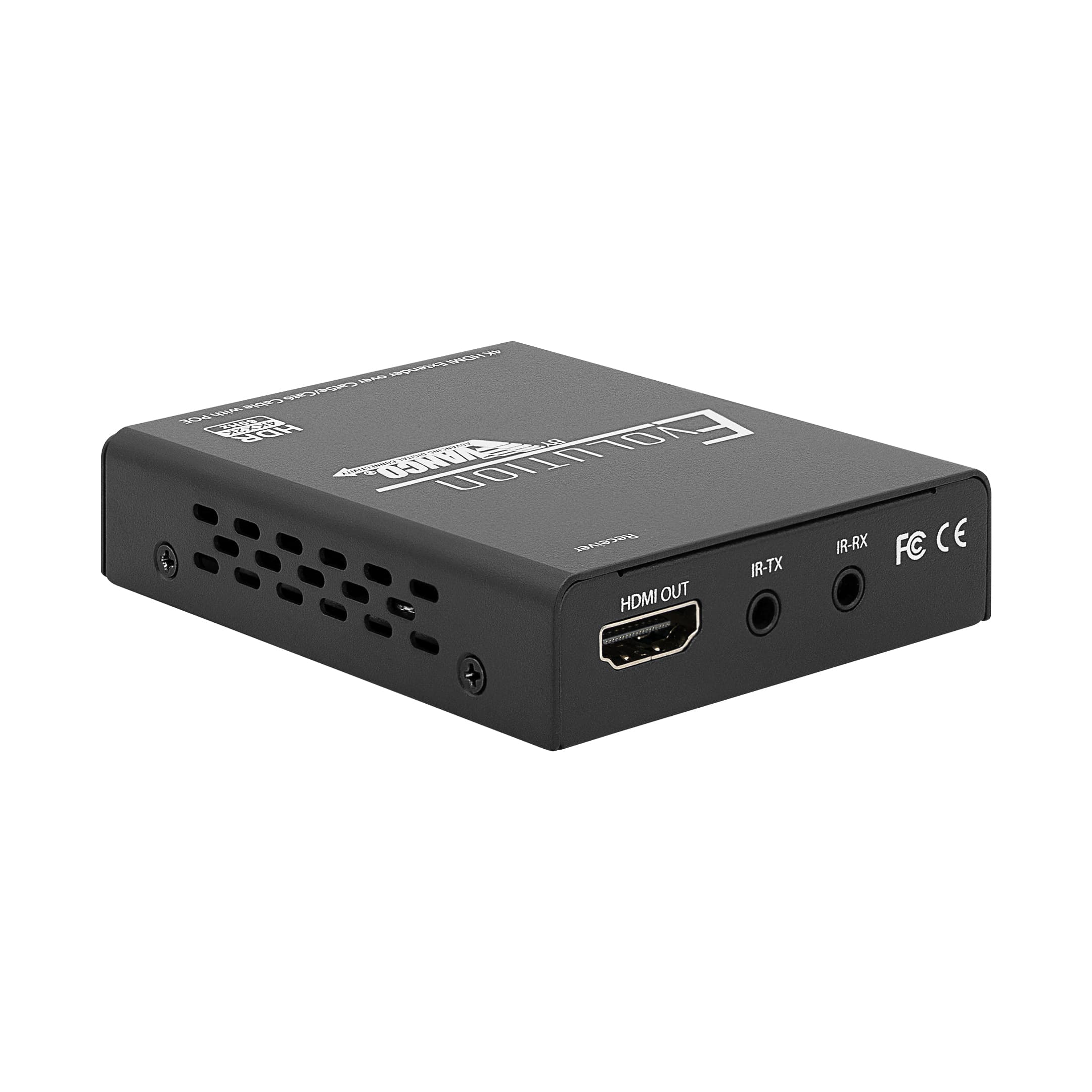 EV4K2006-RX-back-angle Evolution 4k Hdmi Extender - RX Back Angle