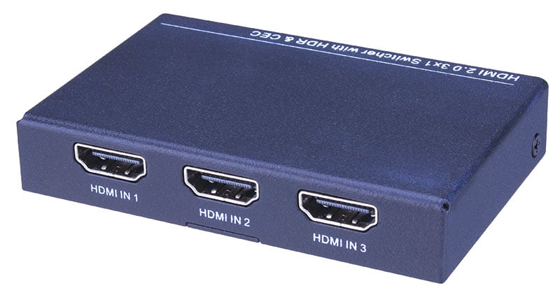 Hdmi 3x1 Switch With Hdr And Cec