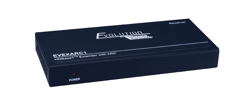 Hdbaset Extender Over Single Cat5e/cat7 With Arc And Digital Audio Breakout