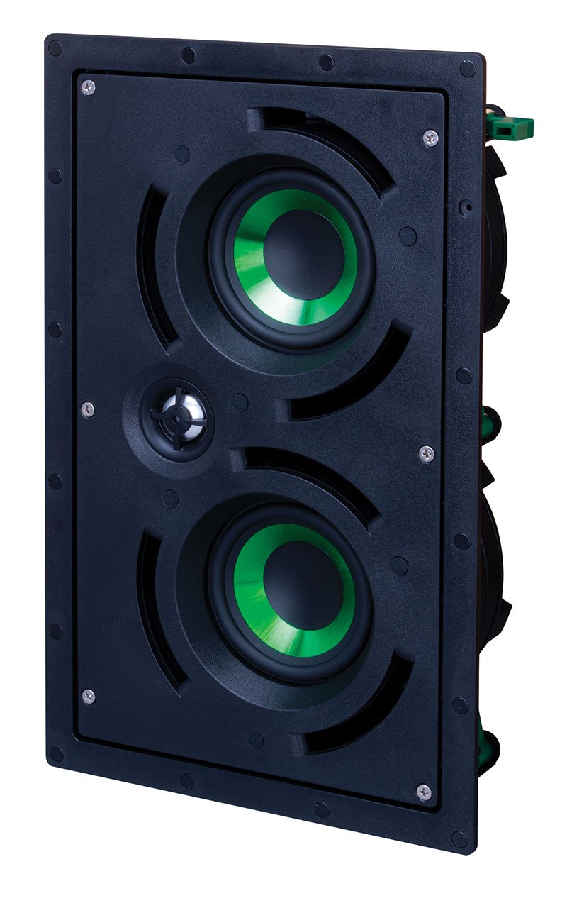 Dual 4" Lcr 2 Way In Wall Speaker