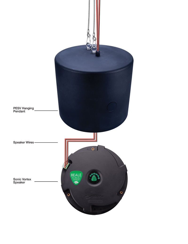 Pendant Speaker Enclosures