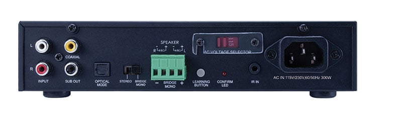 100w, 2 Channel Amplifier