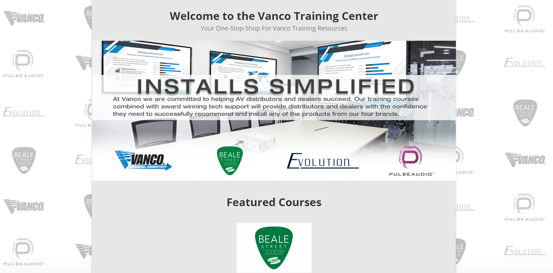 Vanco Launches New Online Training Center