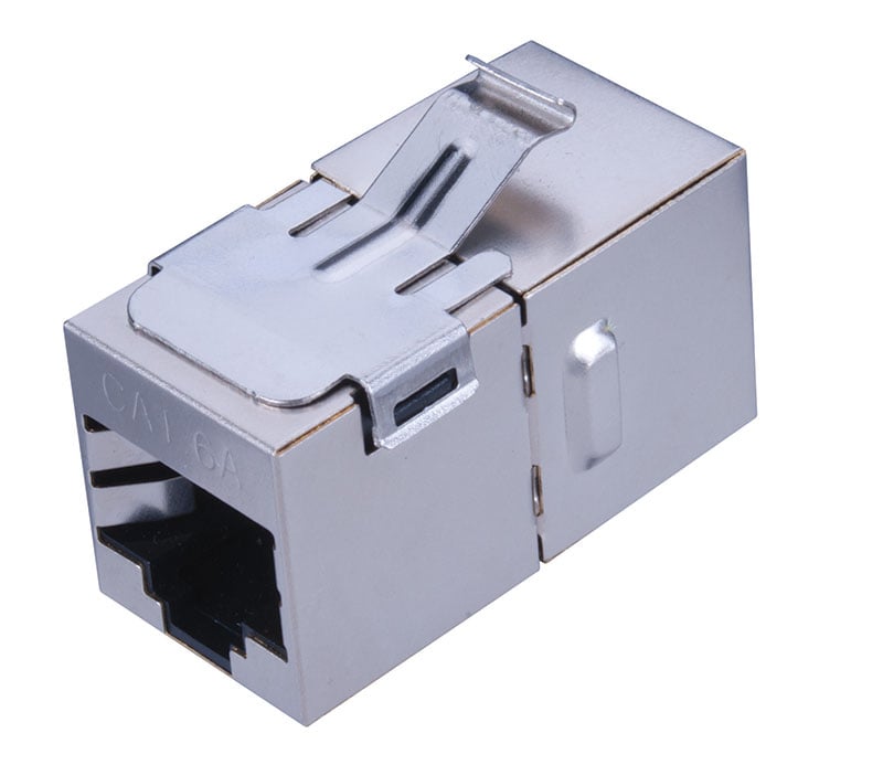 Cat6a Rj45 Shielded Keystone Coupler