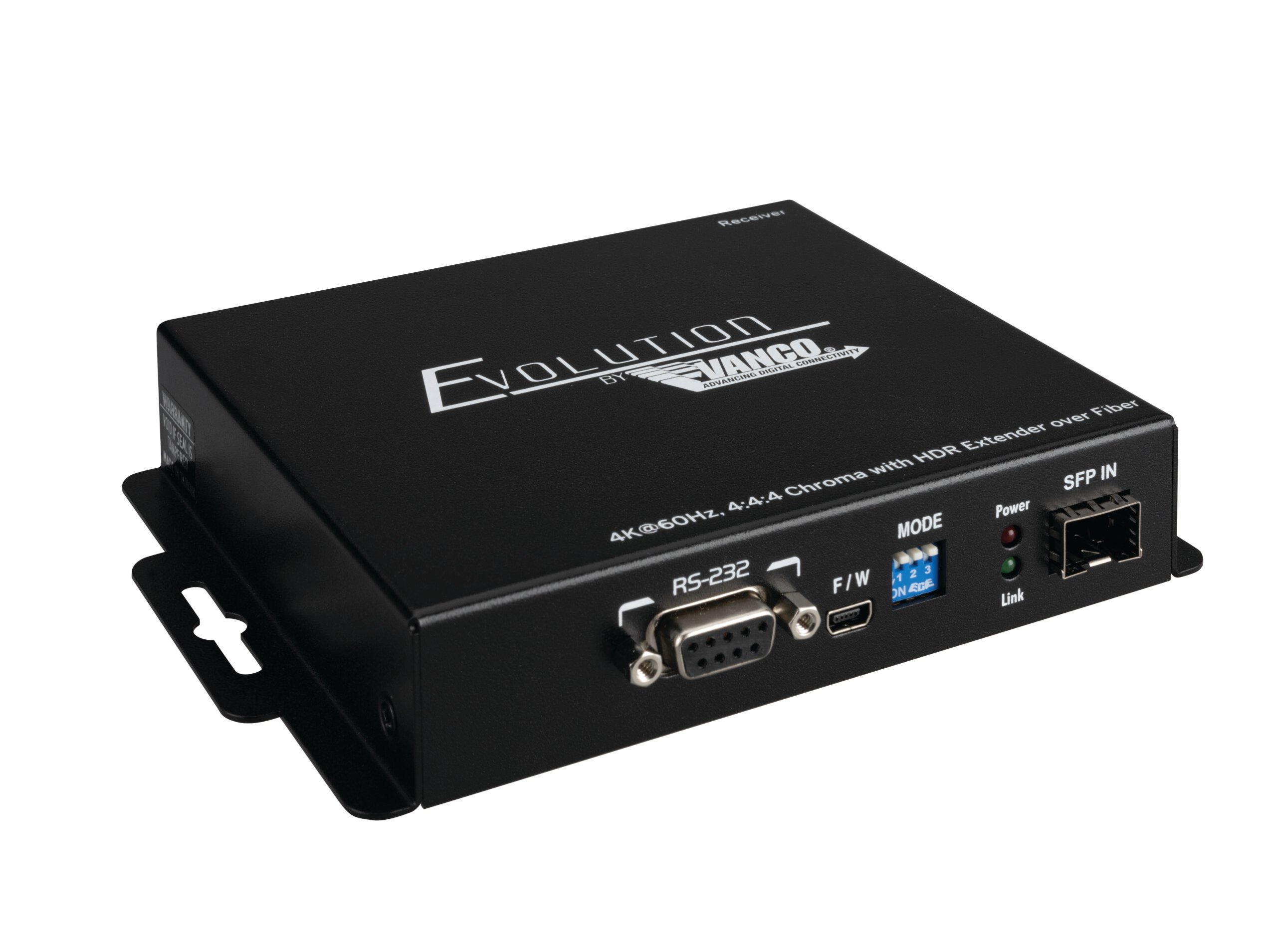 Hdmi® Extender Over Fiber With Ir And Rs 232