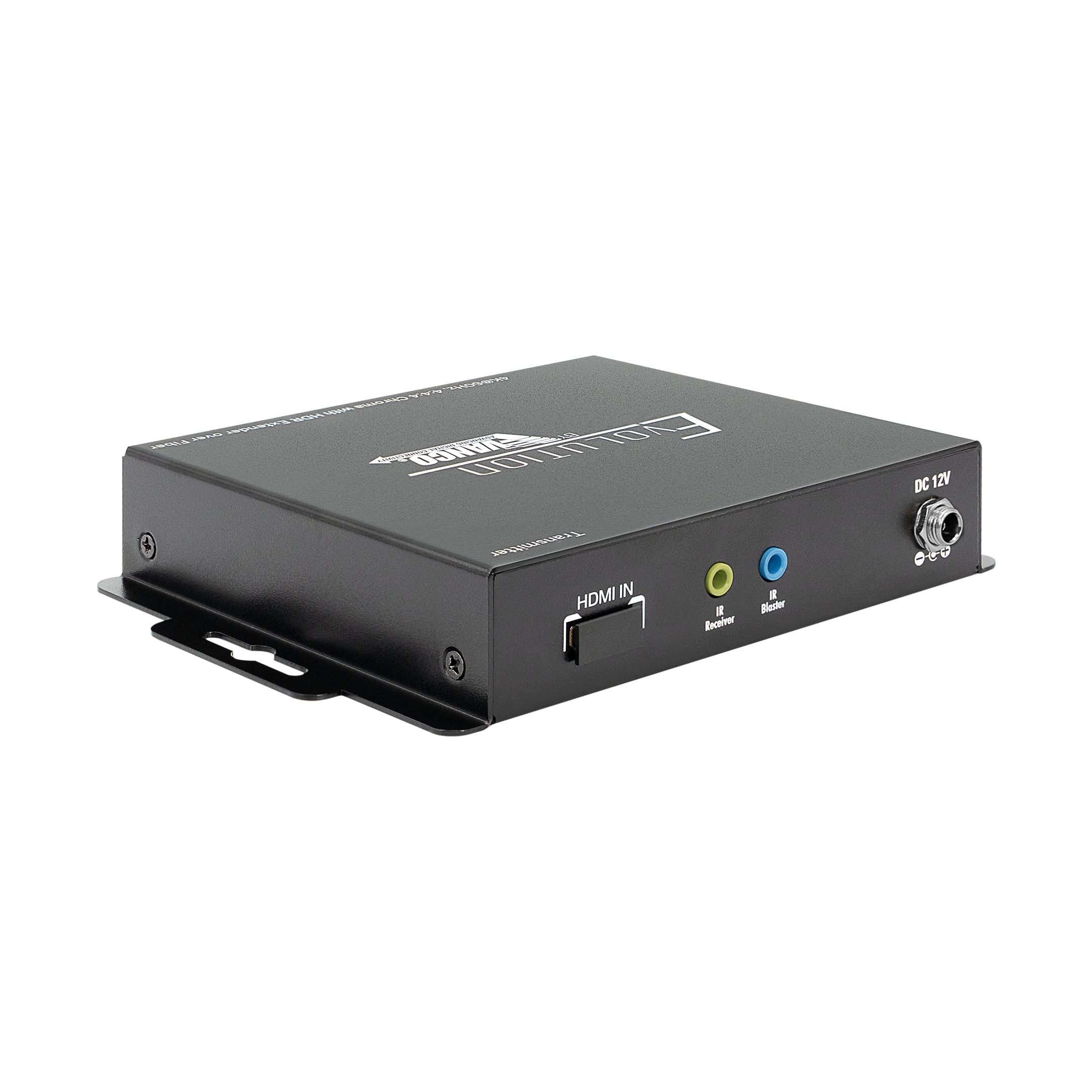 Hdmi Extender Over Fiber With Ir And Rs 232 - TX Back Angle