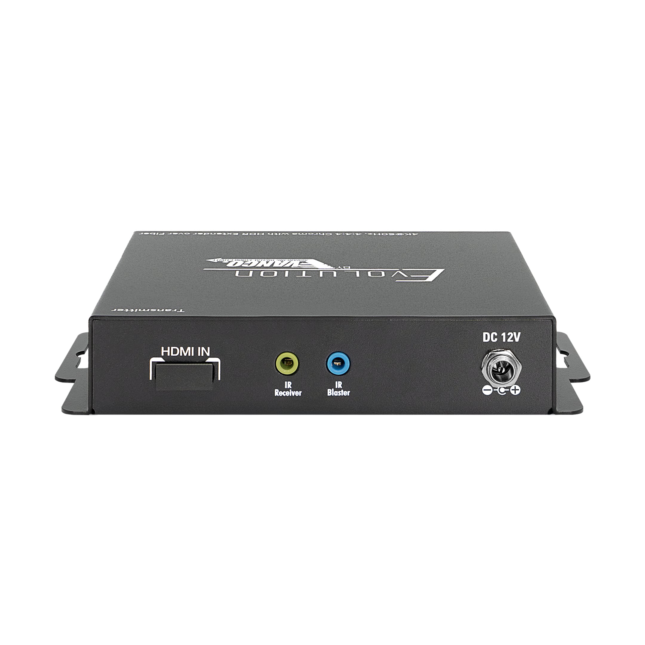 Hdmi Extender Over Fiber With Ir And Rs 232 - TX Back Straight