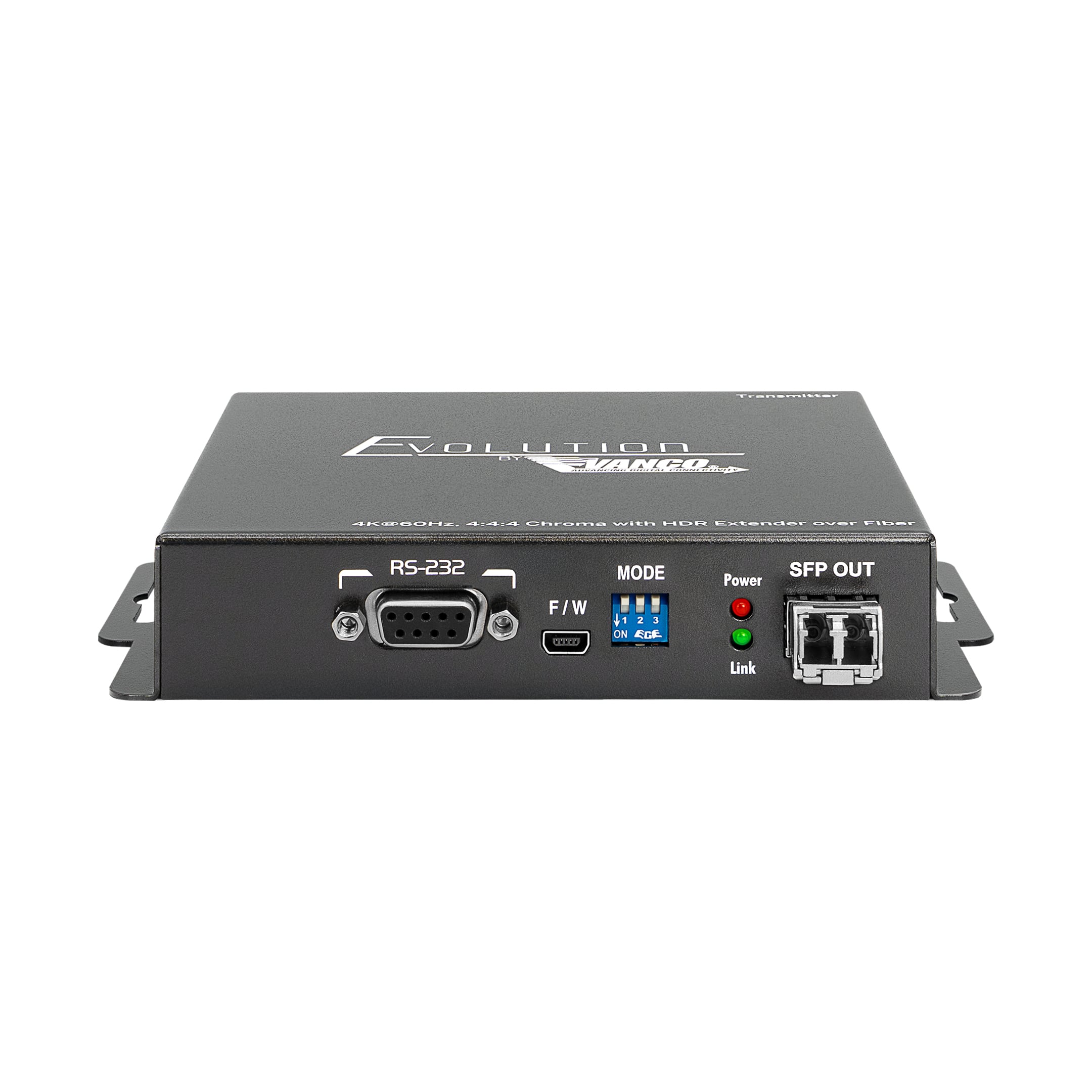 Hdmi Extender Over Fiber With Ir And Rs 232 - TX Front Straight