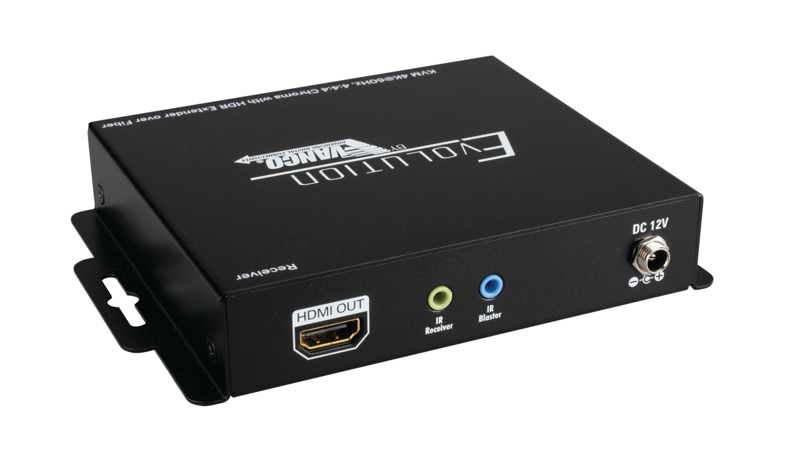 Hdmi® Extender Over Fiber With Kvm Usb Pass Through