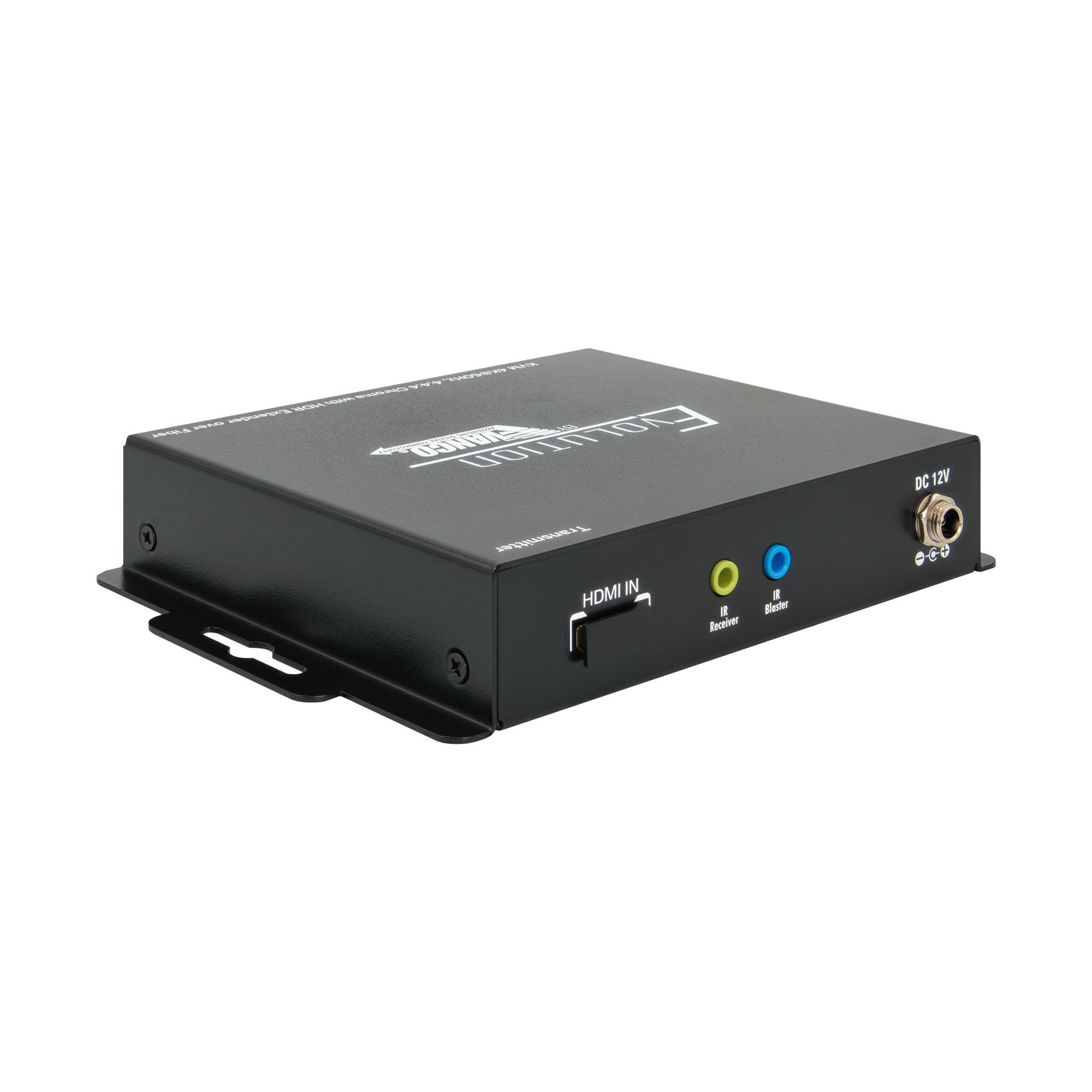 EVEXFBRK1-TX-back-angle Hdmi Extender Over Fiber With Kvm Usb Pass Through - TX Back Angle