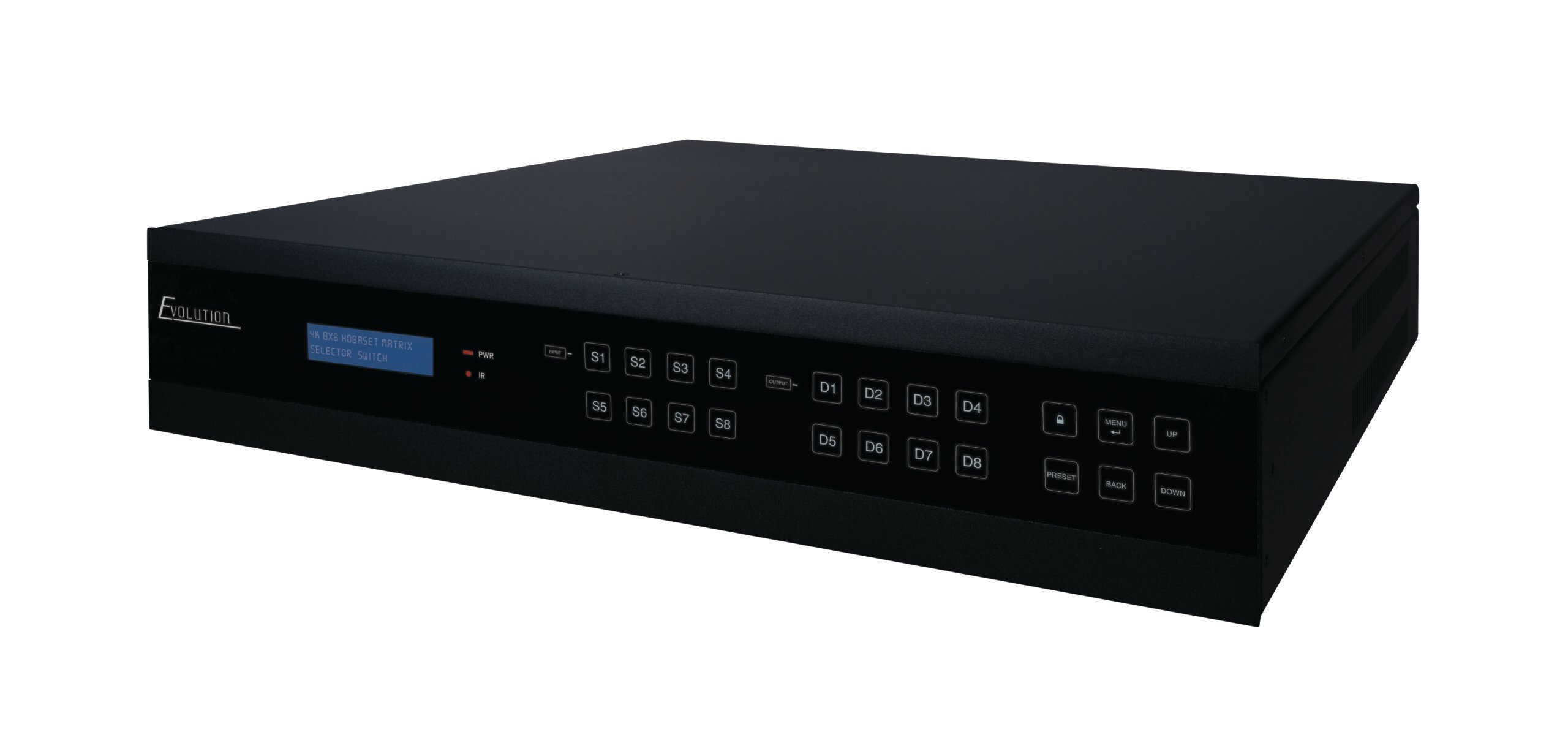 4k Hdbaset 8x8 Matrix With Arc, Ir, Ip And Rs 232