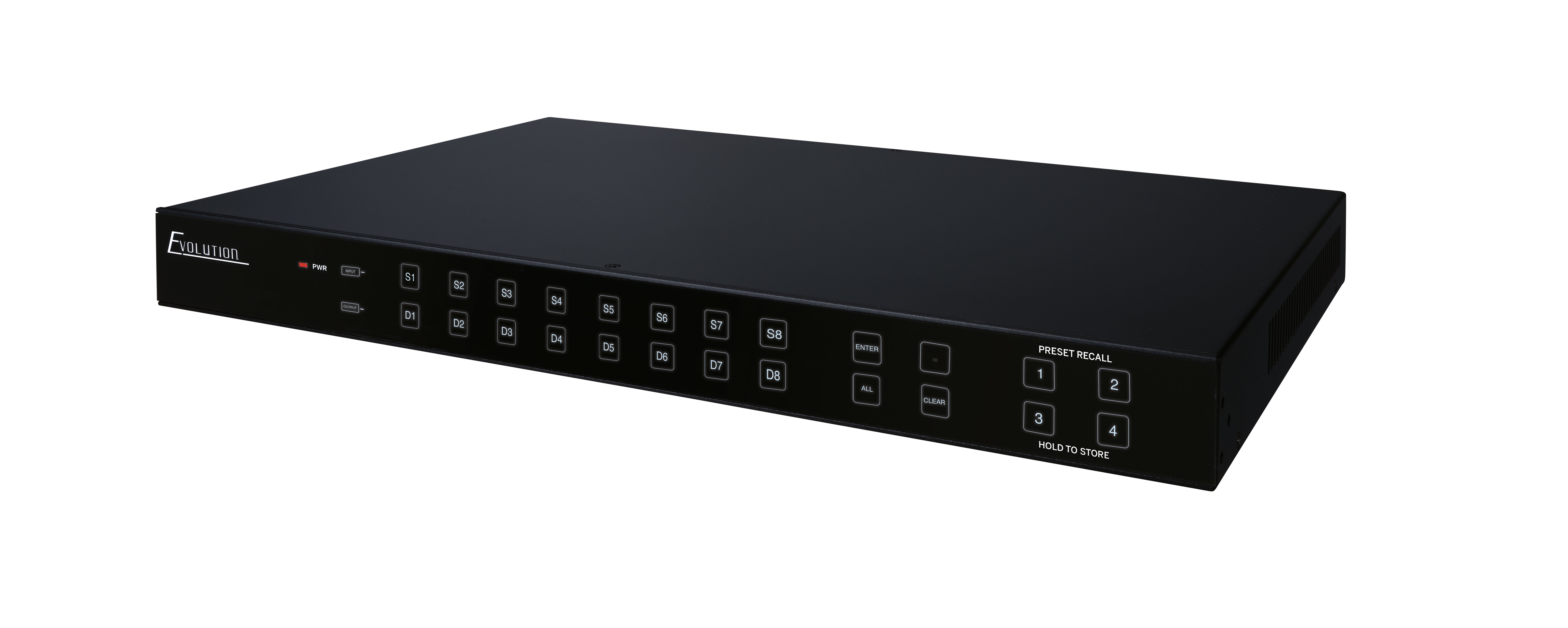 4k Hdbaset 8x6 Matrix With 2 Hdmi Outputs, Ir, Ip And Rs 232