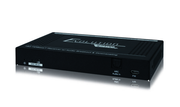 4k Hdr Hdbaset Receiver With Poc, Downscaling, Arc, Ir And Rs 232