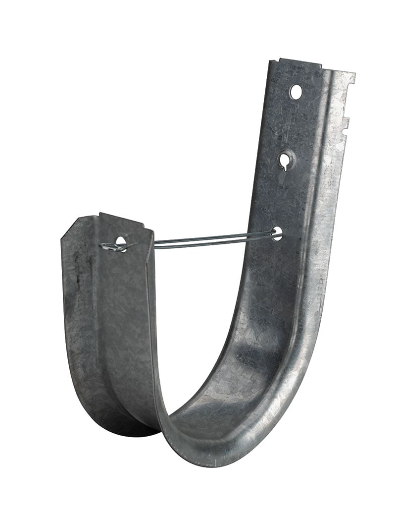 4" J Hook Cable Support With Retaining Clip