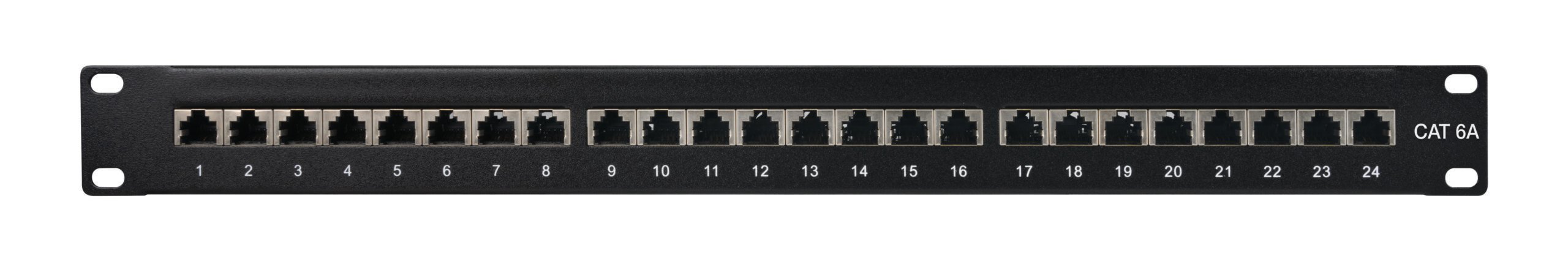 24 Port Cat 6a Patch Panel