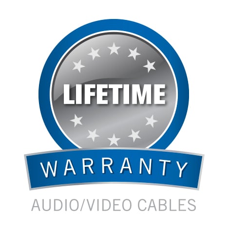 Life Time Warranty Audio Cable