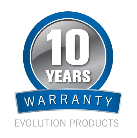 Ten Year Evolution Warranty