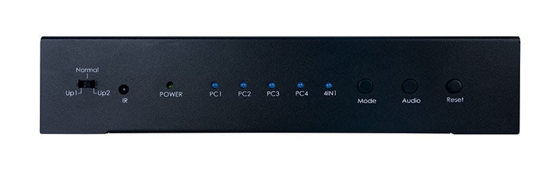 4k 4x1 Hdmi Switch With Quad View And Kvm Usb Control