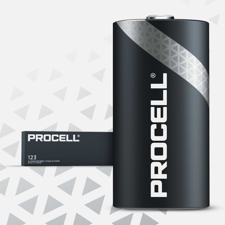 Procell® Cr123 Lithium 3 Volts
