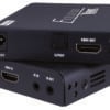 4k Hdmi Extender With Digital Audio Breakout, Hdmi Loop Out, Ir And Poe