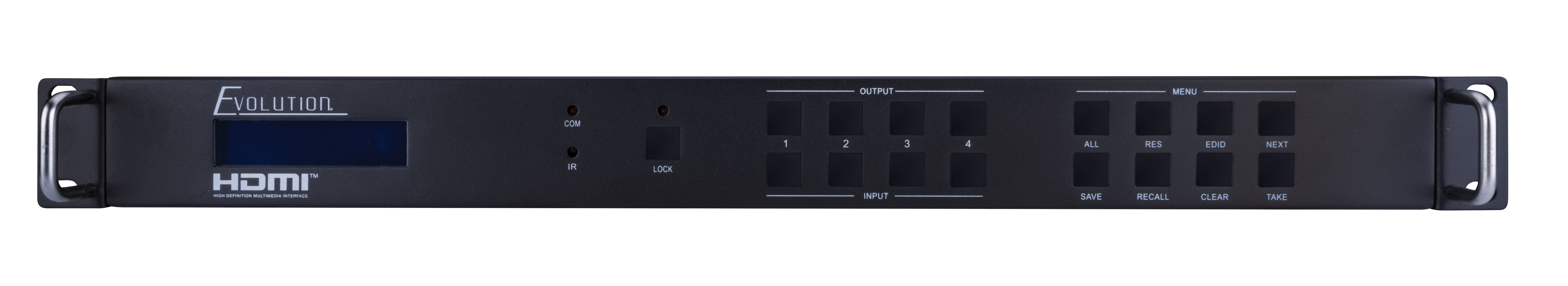 4k 4x4 Seamless Audio And Video Matrix With Video Wall