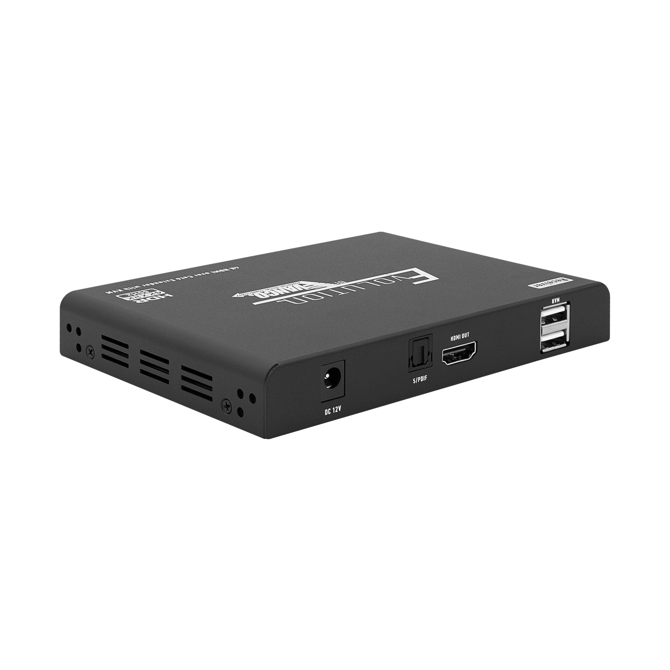 4k Hdmi Extender With Kvm - RX Back Angle