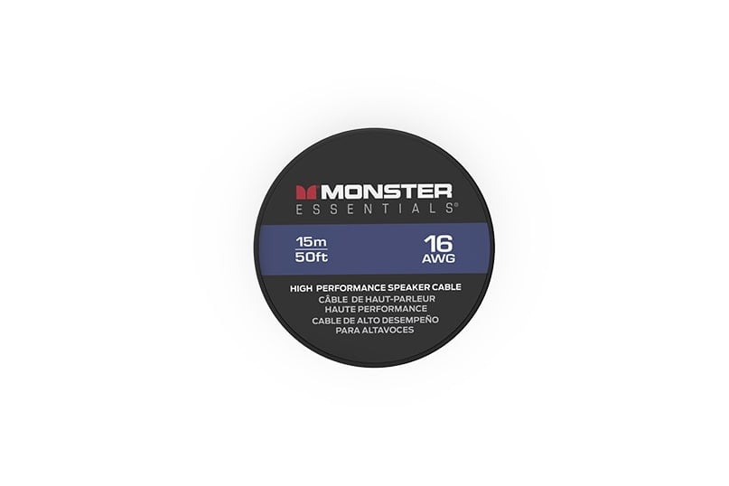 Monster Essentials High Performance Speaker Cable, 16awg