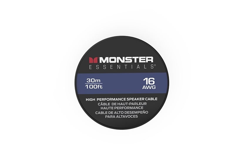 Monster Essentials High Performance Speaker Cable, 16awg
