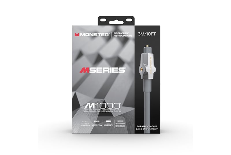 Monster M1000 Advanced Performance Fiber-optic Cable - 9.8