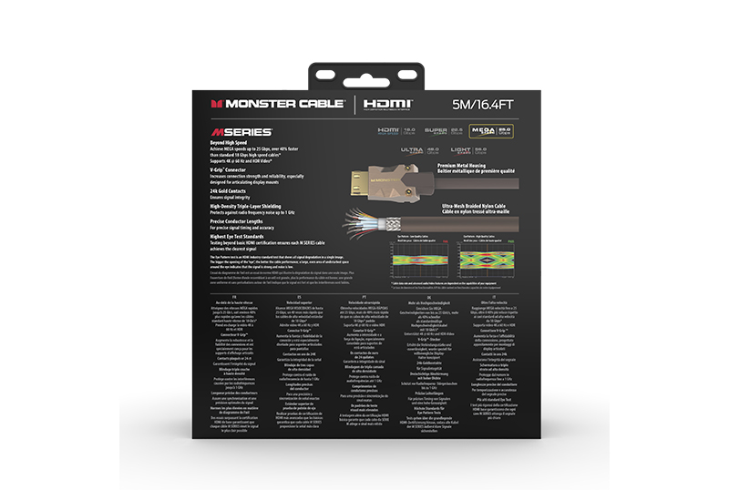 M Series M2000 Mega Speed Hdmi Cable