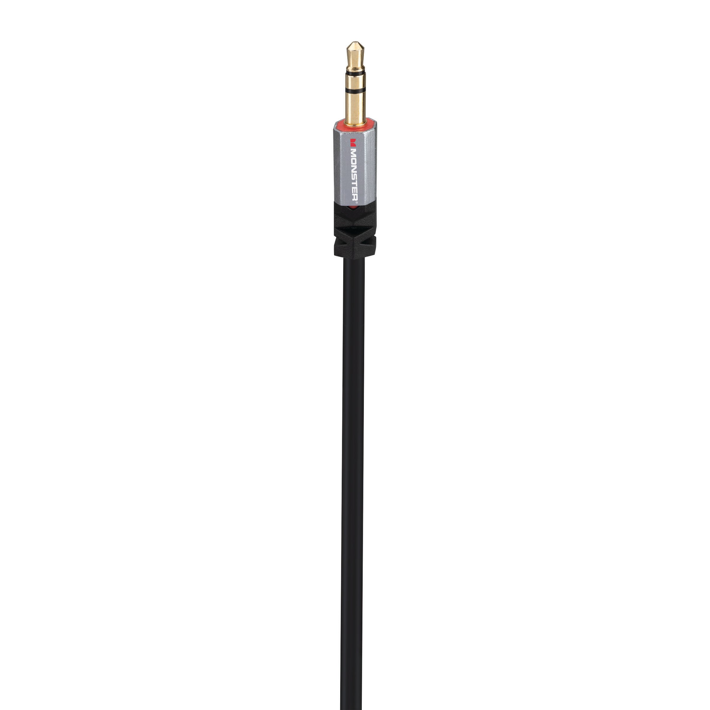 MONSTER CABLE AUX. 3.5 A 3.5 MM 8FT.