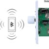 30w, 2 Channel, In Wall Addressable Bluetooth Amplifier