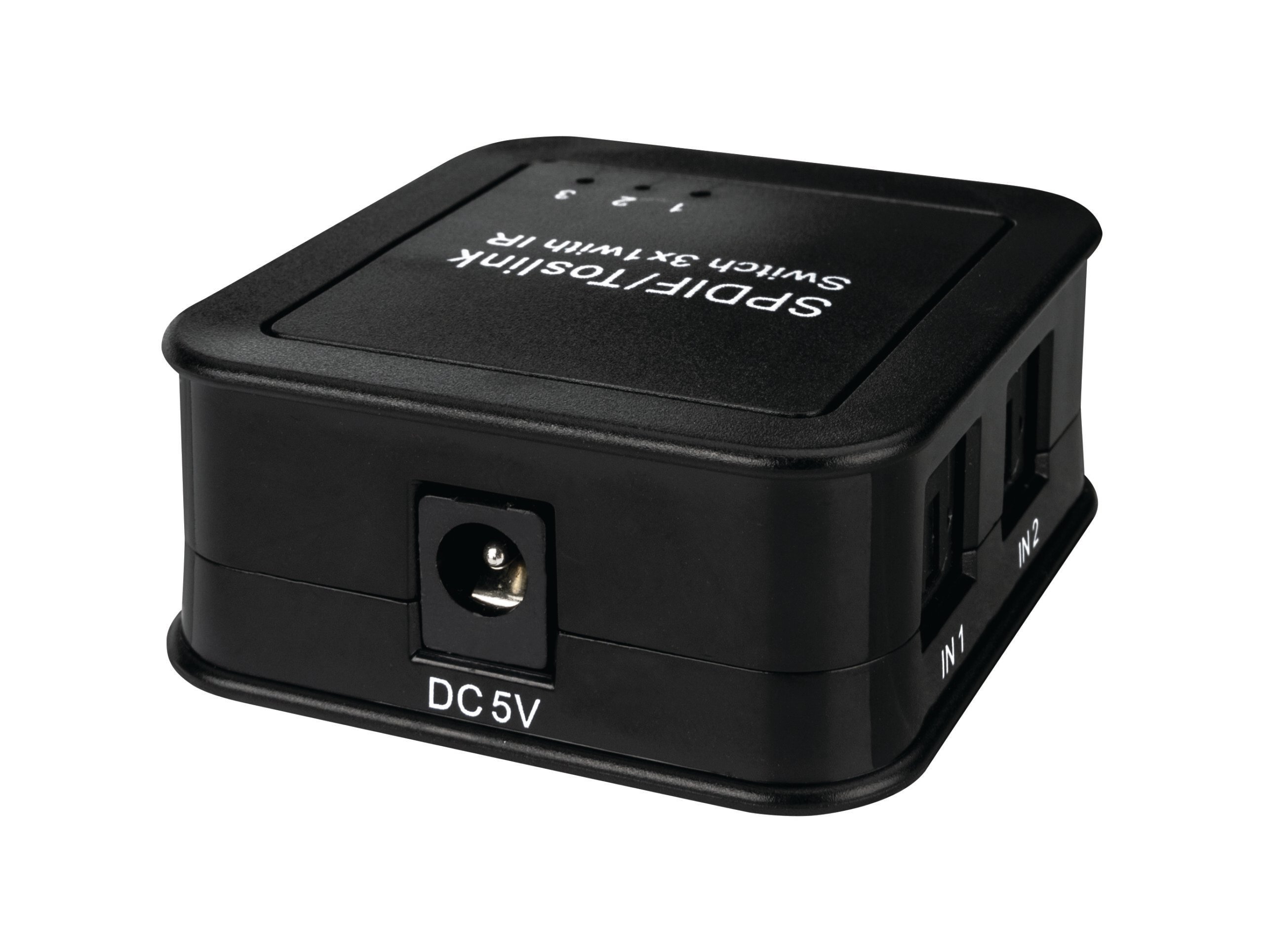 Digital Optical Audio 3x1 Switch With Ir