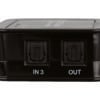 Digital Optical Audio 3x1 Switch With Ir