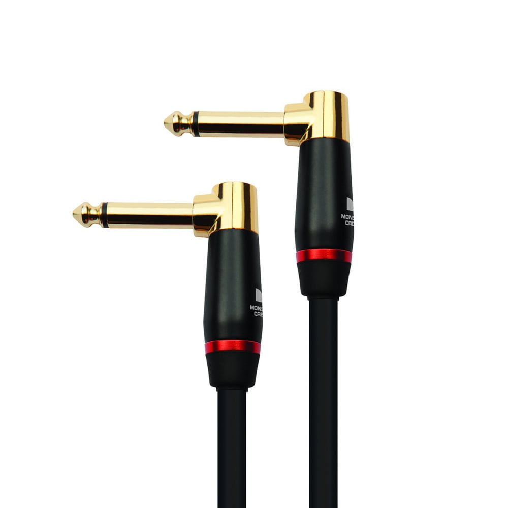 Monster Bass® Instrument Cable - Right Angle to Right Angle - Vanco  International