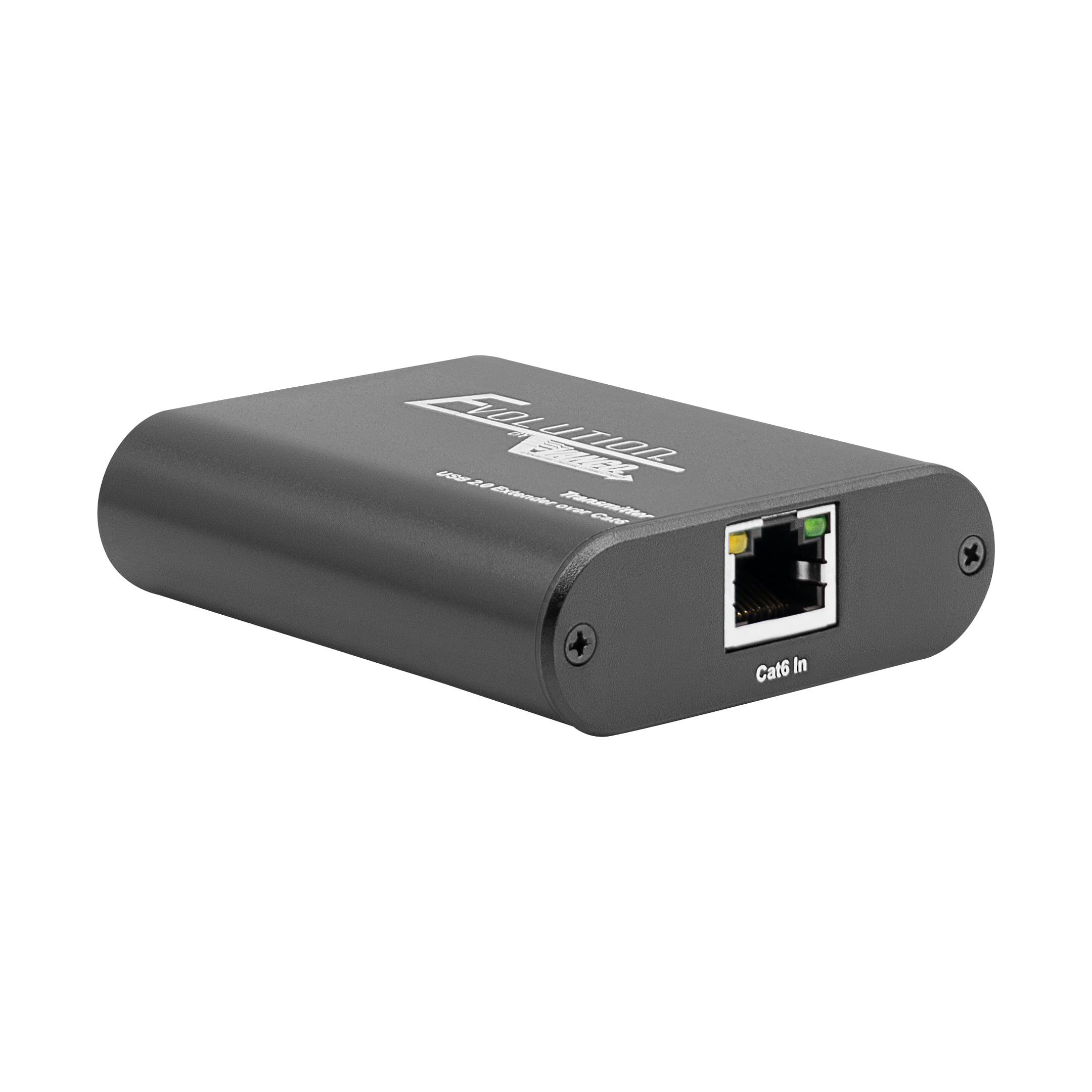 EVEXUSB2-TX-back-angle Usb 2.0 Extender Over Cat5e/6 Cable - TX Back Angle